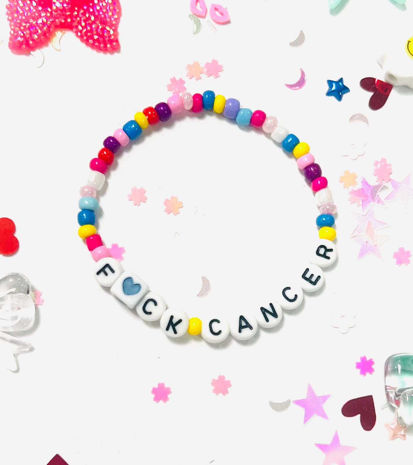 F Cancer Bracelet