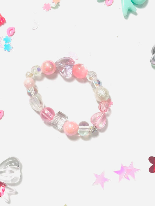 Pink Heart Bracelet