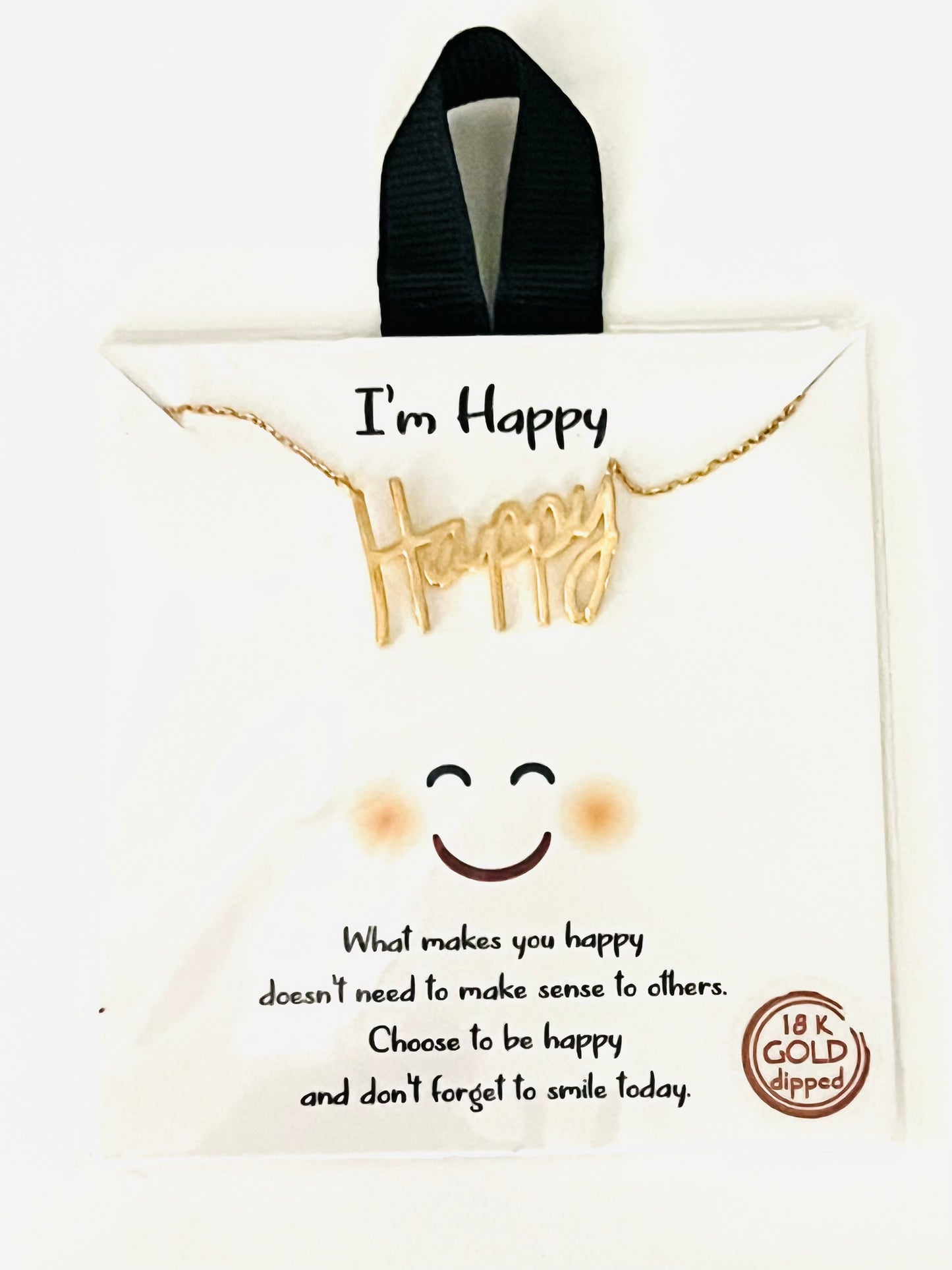 Happy Necklace